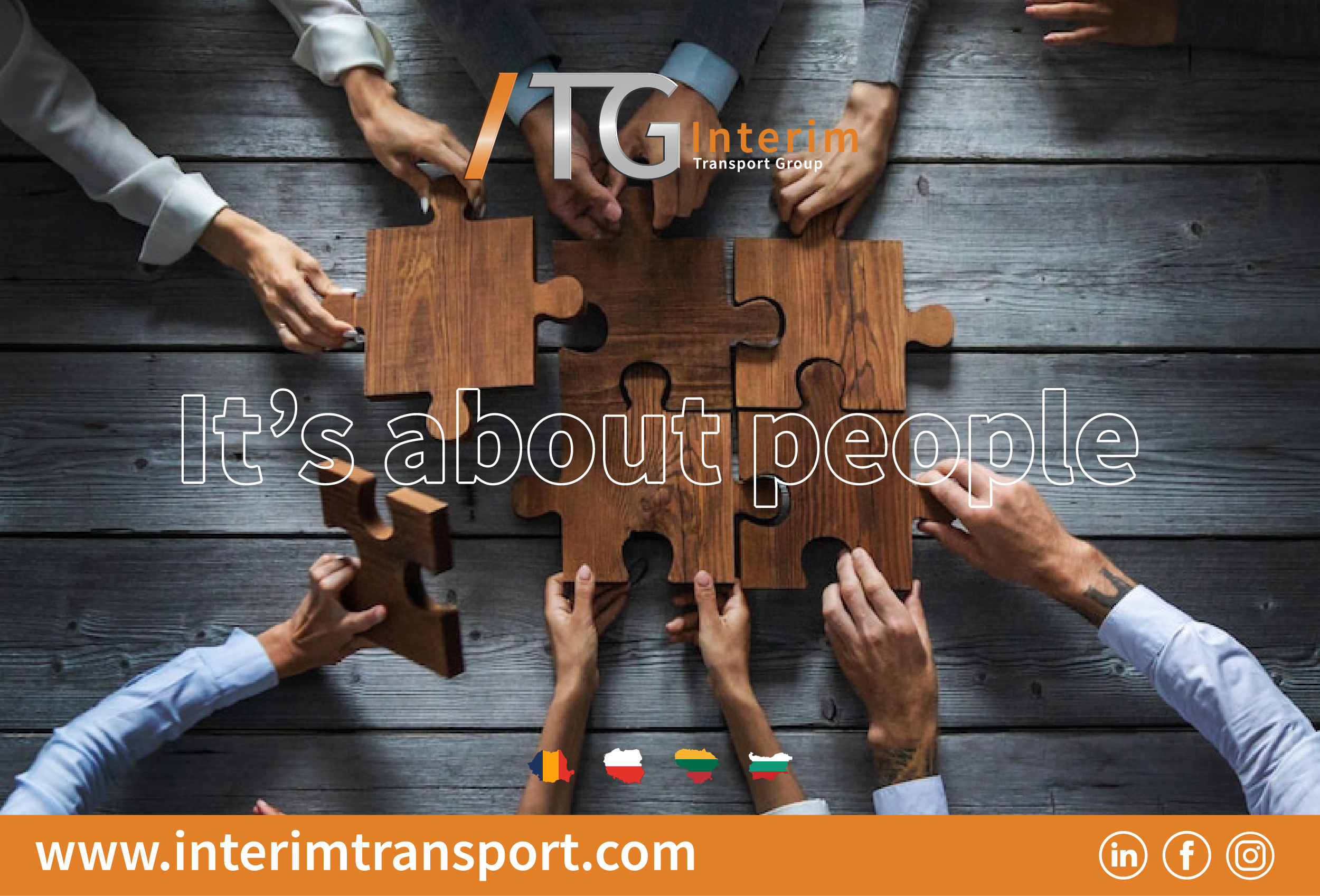 Teamwork bij Interim Transport Group!
