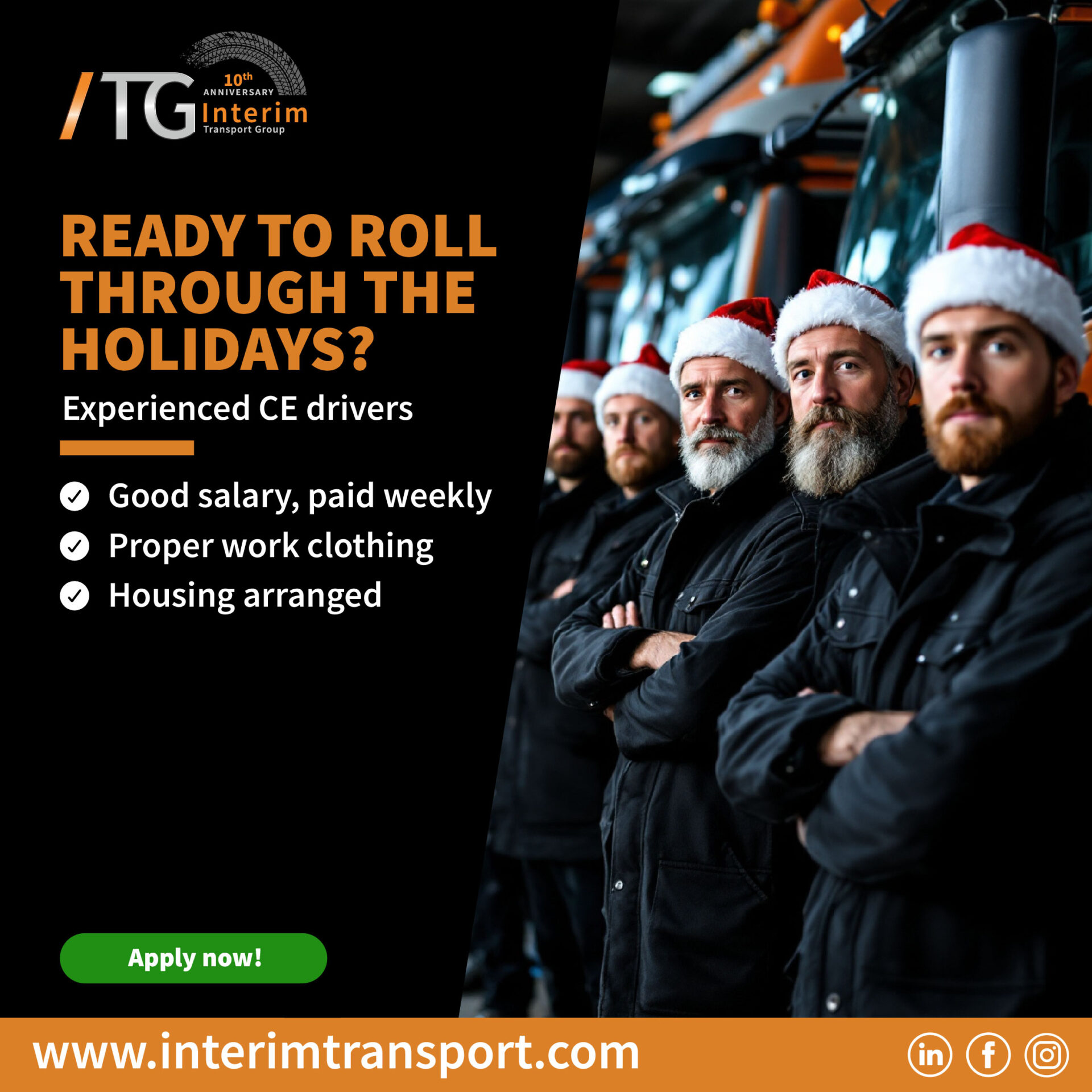 Ready to roll through the holidays?